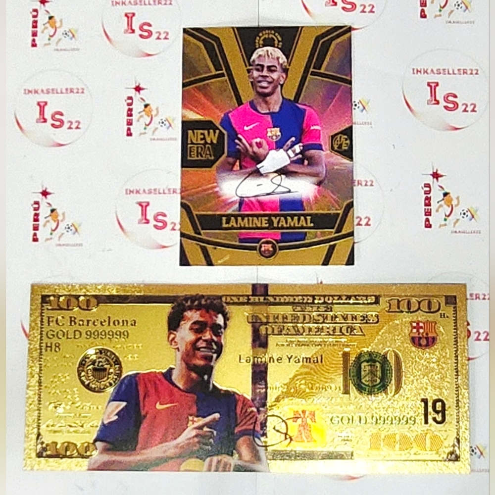 Lamine Yamal Auto Printed FC Barcelona